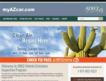 Tablet Screenshot of myazcar.com